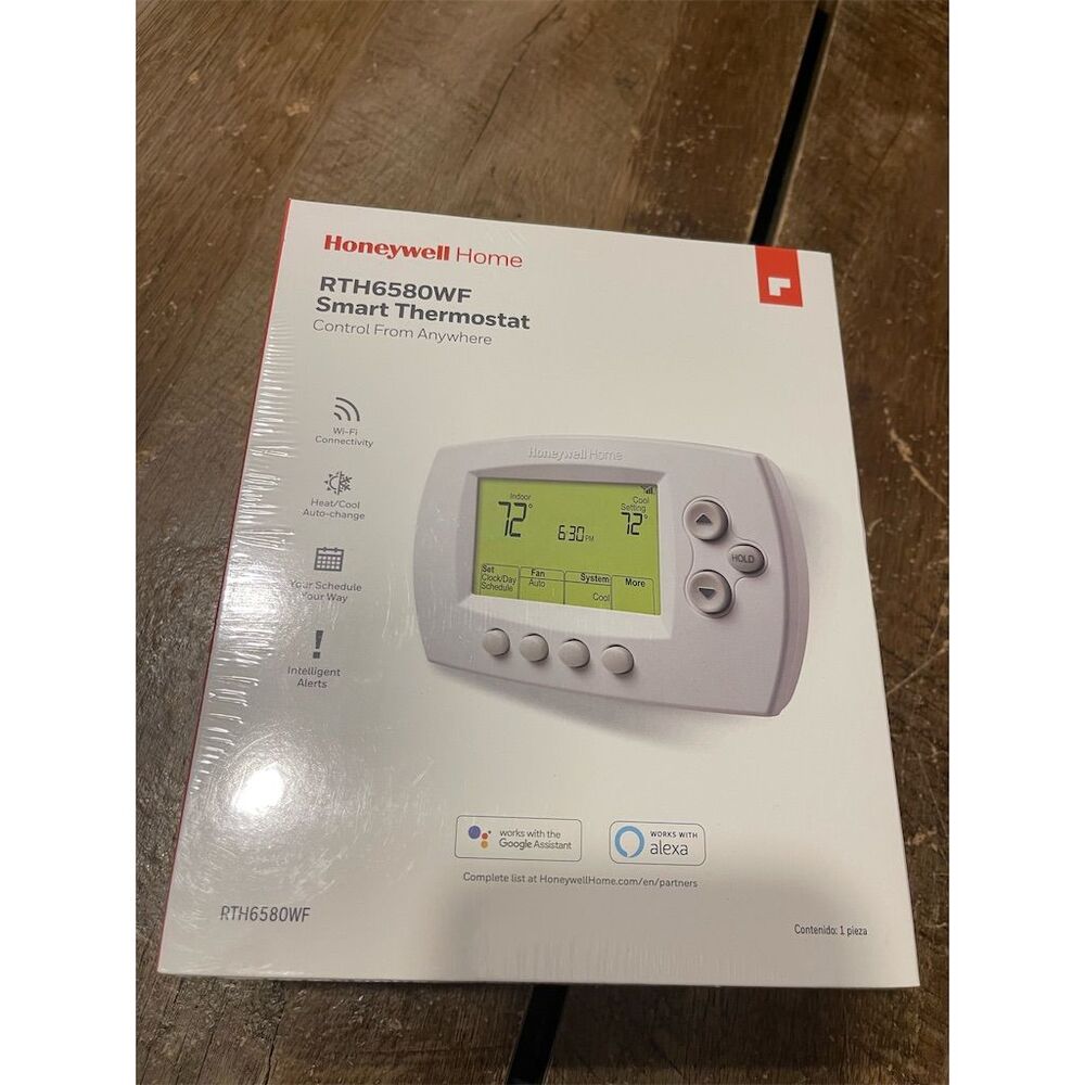 Honeywell Smart Thermostat Wi-Fi Alexa Compatible 7-Day Programmable